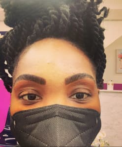 Eyebrow Tattoo result by Angel's Brows Shaping in Washington, DC