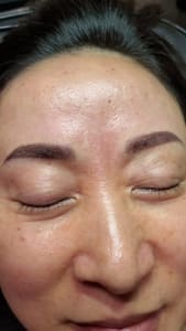 Eyebrow Tattoo result by Angel's Touch by Connie in La Habra, CA