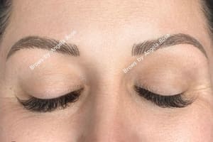 Eyebrow Tattoo result by Angela Rose Microblading and Permanent Makeup in Temecula, CA