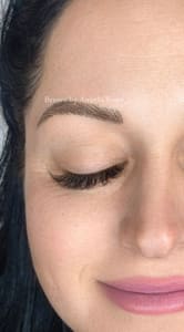 Eyebrow Tattoo result by Angela Rose Microblading and Permanent Makeup in Temecula, CA