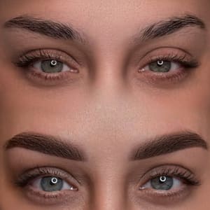 Eyebrow Tattoo result by Angela Uvarova. Onlybrows. Cape cod. Permanent Makeup Technologies in Hyannis, Massachusetts. in Hyannis, MA