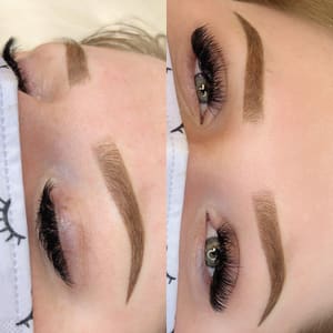 Eyebrow Tattoo result by Angeli Beauty in Holland, MI