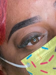 Eyebrow Tattoo result by Angelic Beats Inc in Duncanville, TX