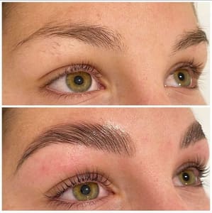 Eyebrow Tattoo result by Angelic beauty bar ATX in Austin, TX