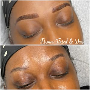 Eyebrow Tattoo result by Angels Lashes and Microblading in Mckinney, TX