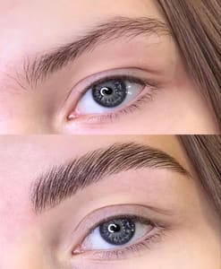 Eyebrow Tattoo result by Angy Belle Beauty LLC in Ocala, FL