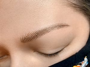 Eyebrow Tattoo result by Anna Kara's Permanent Makeup Studio in San Diego, CA