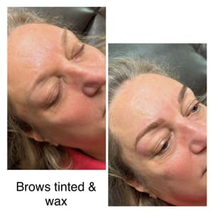 Eyebrow Tattoo result by Anna Le at Stiletto Brows & Lashes in West Des Moines, IA