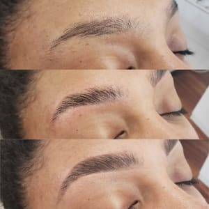 Eyebrow Tattoo result by Anna Parson Esthetics in Rockford, IL