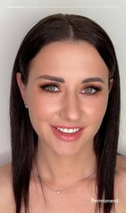 Eyebrow Tattoo result by AnnaNova Beauty LLC in Tarzana, CA