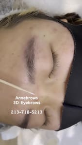 Eyebrow Tattoo result by Annebrows (엘에이 반영구) in Los Angeles, CA