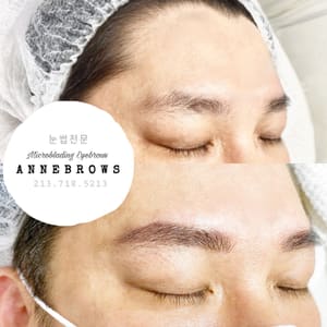 Eyebrow Tattoo result by Annebrows (엘에이 반영구) in Los Angeles, CA