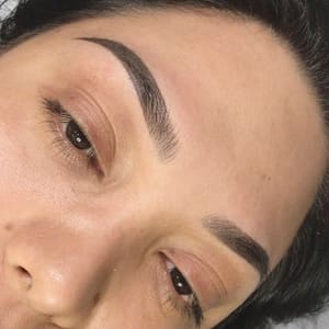 Eyebrow Tattoo result by Annel R Esthetics in Lakewood, CO