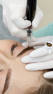 Eyebrow Tattoo result by Antonio Baroque Permanent Makeup in Las Vegas, NV