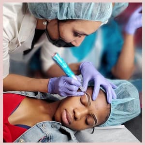 Eyebrow Tattoo result by Aparnaz Lash & Brow Boutique in Washington, DC