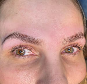 Eyebrow Tattoo result by Aphrodite Day Spa in Everett, WA