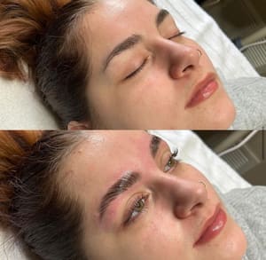 Eyebrow Tattoo result by Aphrodite Day Spa in Everett, WA