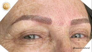 Eyebrow Tattoo result by Appear Natural in Venice, FL