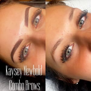 Eyebrow Tattoo result by Applied Beauty Studio, LLC in Canton, OH