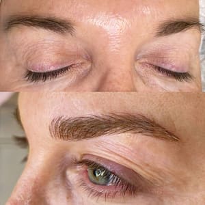 Eyebrow Tattoo result by Ara Glam in Plano, TX