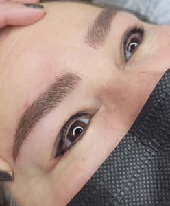 Eyebrow Tattoo result by Aracelly Permanent Makeup in Bronx, NY