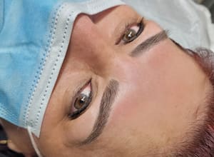 Eyebrow Tattoo result by Aracelly Permanent Makeup in Bronx, NY