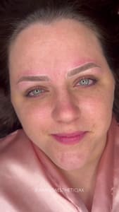 Eyebrow Tattoo result by Aranda Brows Lashes & Beauty in Jacksonville, FL