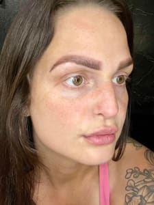 Eyebrow Tattoo result by Arcane Studio in Denham Springs, LA