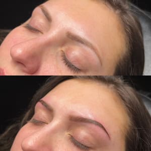 Eyebrow Tattoo result by Arch Angel PMU in Bristol, TN