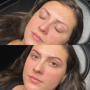 Eyebrow Tattoo result by Arch Angel PMU in Bristol, TN