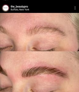 Eyebrow Tattoo result by Arch & Beam in Buffalo, NY