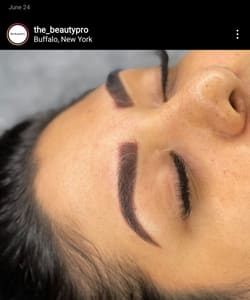 Eyebrow Tattoo result by Arch & Beam in Buffalo, NY