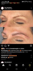 Eyebrow Tattoo result by Arch & Beam in Buffalo, NY