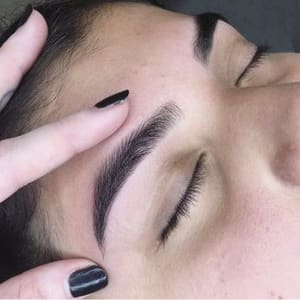 Eyebrow Tattoo result by Arch Beauty Collective in Lacey, WA