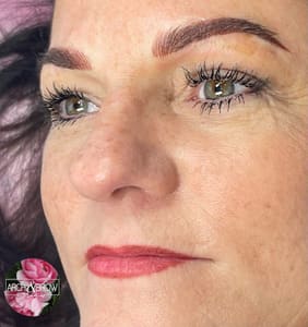 Eyebrow Tattoo result by Arch & Brow Studio in Carmel, IN