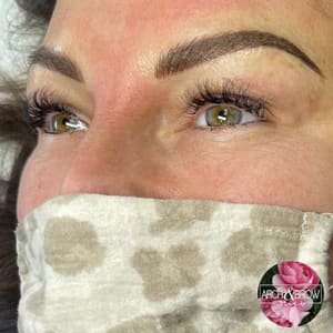 Eyebrow Tattoo result by Arch & Brow Studio in Carmel, IN