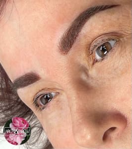 Eyebrow Tattoo result by Arch & Brow Studio in Carmel, IN