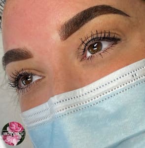 Eyebrow Tattoo result by Arch & Brow Studio in Carmel, IN