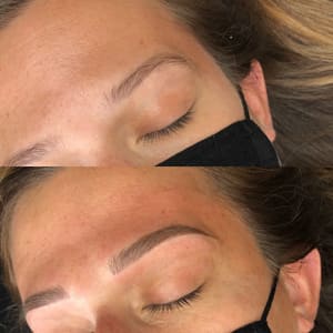 Eyebrow Tattoo result by Arch & Edge in Raleigh, NC