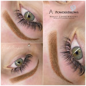Eyebrow Tattoo result by Arch Empire Aesthetics℠ in Minoa, NY
