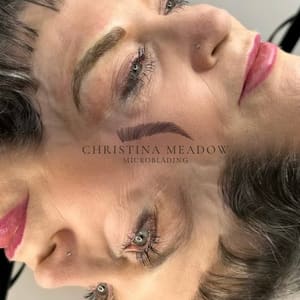 Eyebrow Tattoo result by Arch & Ink with Christina Meadow in Cookeville, TN