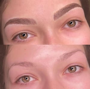 Eyebrow Tattoo result by Arch Salon Inc. in Albany, NY
