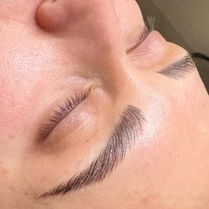 Eyebrow Tattoo result by ARCHED Coastal Inc.: Microblading Studio in Gulf Shores, AL
