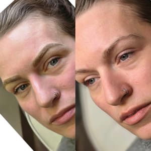 Eyebrow Tattoo result by Arched Ink Beauty Bar in Traverse City, MI