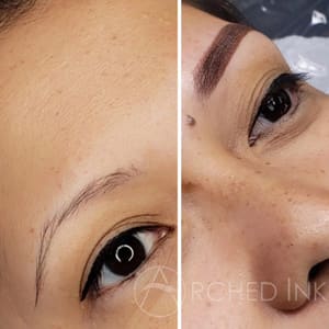 Eyebrow Tattoo result by Arched Ink in San Diego, CA
