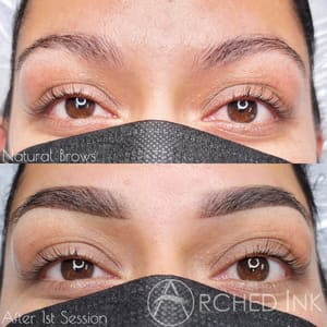 Eyebrow Tattoo result by Arched Ink in San Diego, CA