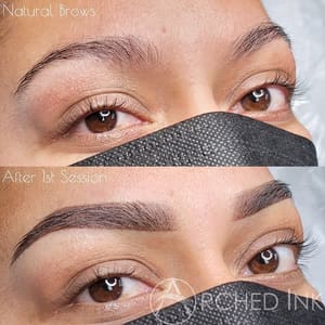 Eyebrow Tattoo result by Arched Ink in San Diego, CA