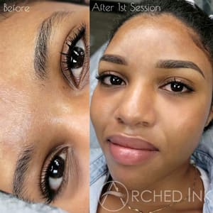 Eyebrow Tattoo result by Arched Ink in San Diego, CA