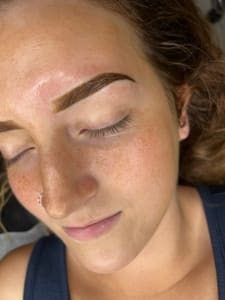 Eyebrow Tattoo result by Arched Society Brows and Lashes in West Palm Beach, FL