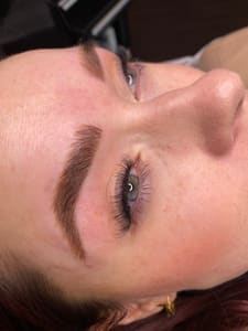 Eyebrow Tattoo result by ARCHED Studio in Zionsville, IN